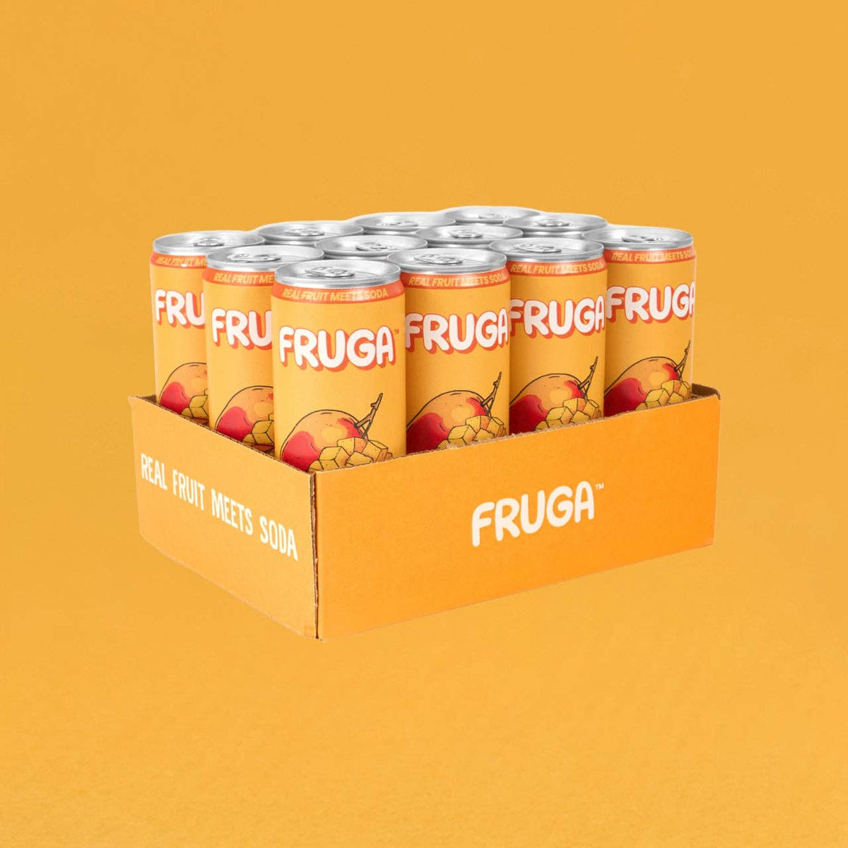 FRUGA Beverage Company - MANGO: 12 pack