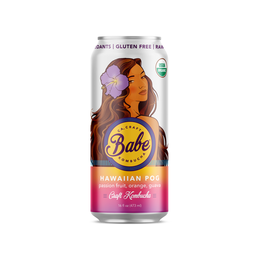 Hawaiian Kombucha - (Passion Fruit, Guava)