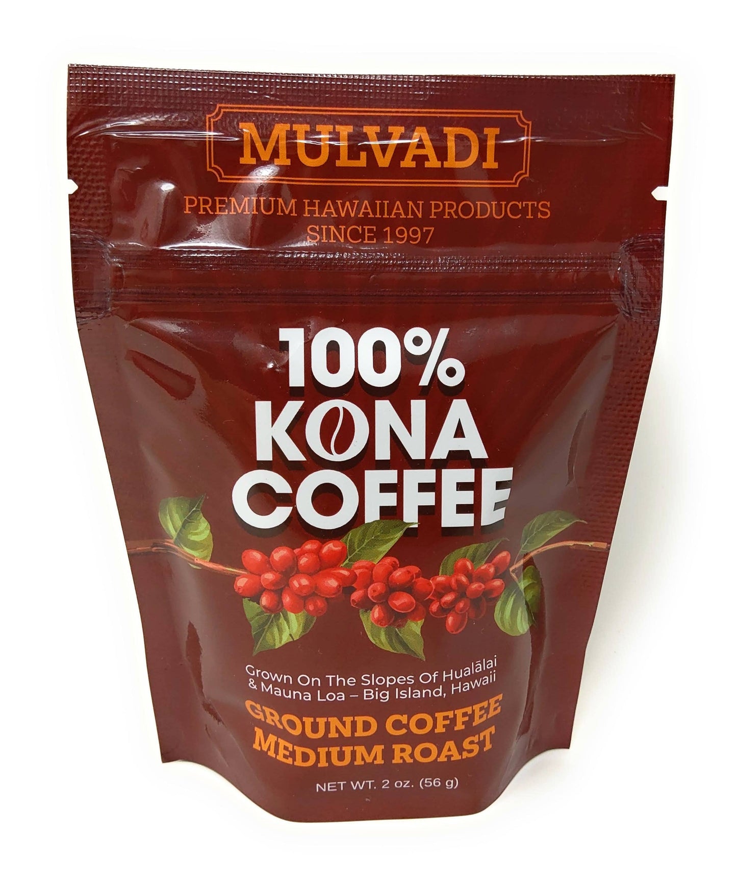 100% Kona Coffee Medium Roast 2 oz Single Origin Hawaii (IN STORE ONLY)