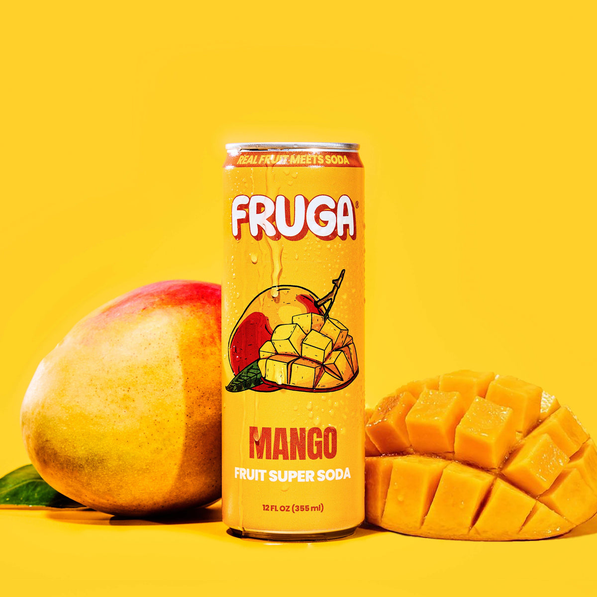 FRUGA Beverage Company - MANGO: 12 pack
